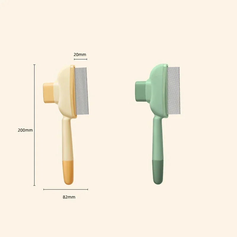 Haustierkamm für Katze und Hund zur sanften Haarentfernung und Pflege