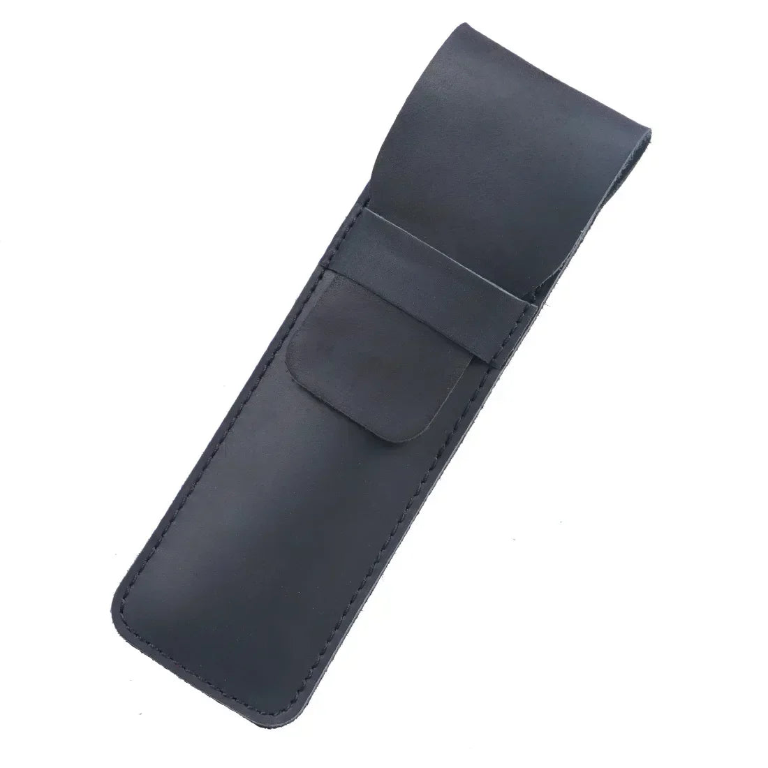 Handgefertigte Ledertasche für Stifte im Vintage-Retro-Stil