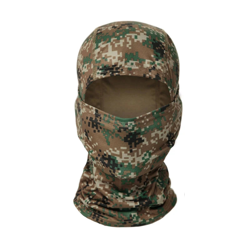 Camouflage Sturmhaube Strickmütze für Outdoor Sport und Motorrad