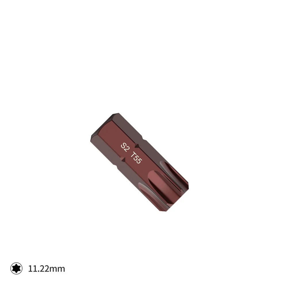 Magnetische Torx Schraubendreher Bits Legierter Stahl T20 T25 T30 T40 T45 T50 T55