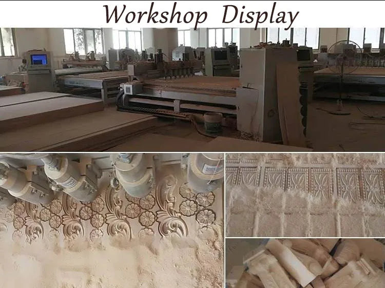 Geschnitzte Holzapplikationen für Möbel und Heimdekoration Basteln