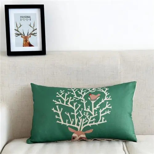 Dekoratives Lendenkissen für Sofa und Bett Gemütlichkeit