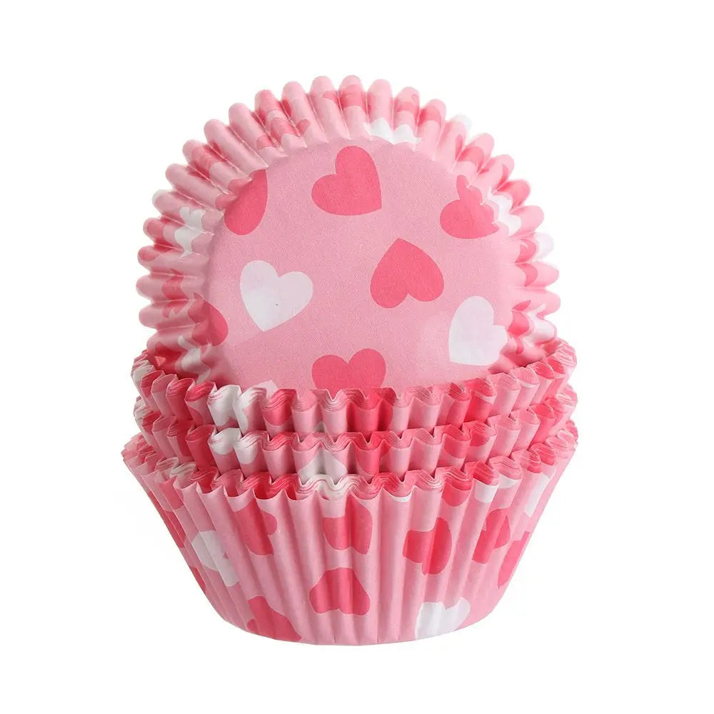 100 Stück Papier Cupcake Liner Muffin Backförmchen 7cm Durchmesser-Yabubest - Home & More
