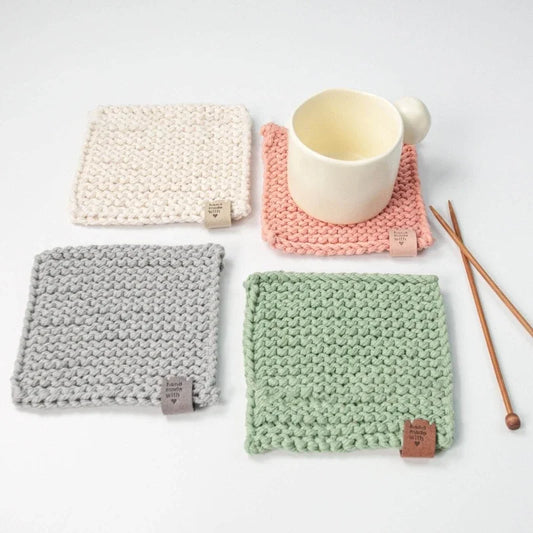 DIY Makramee Untersetzer Strickset Kreativ Starterset Baumwolle G