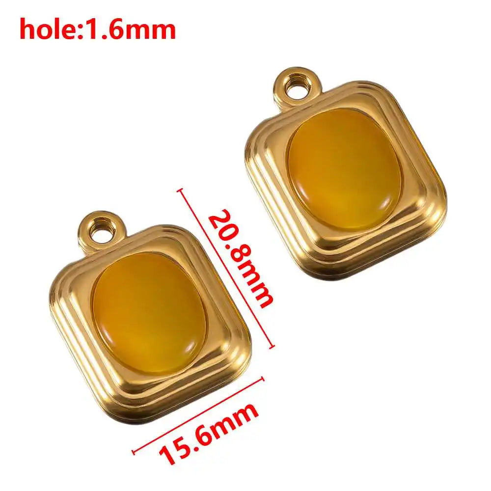 Langlebige Edelstahl Anhänger für individuelle Schmuckprojekte