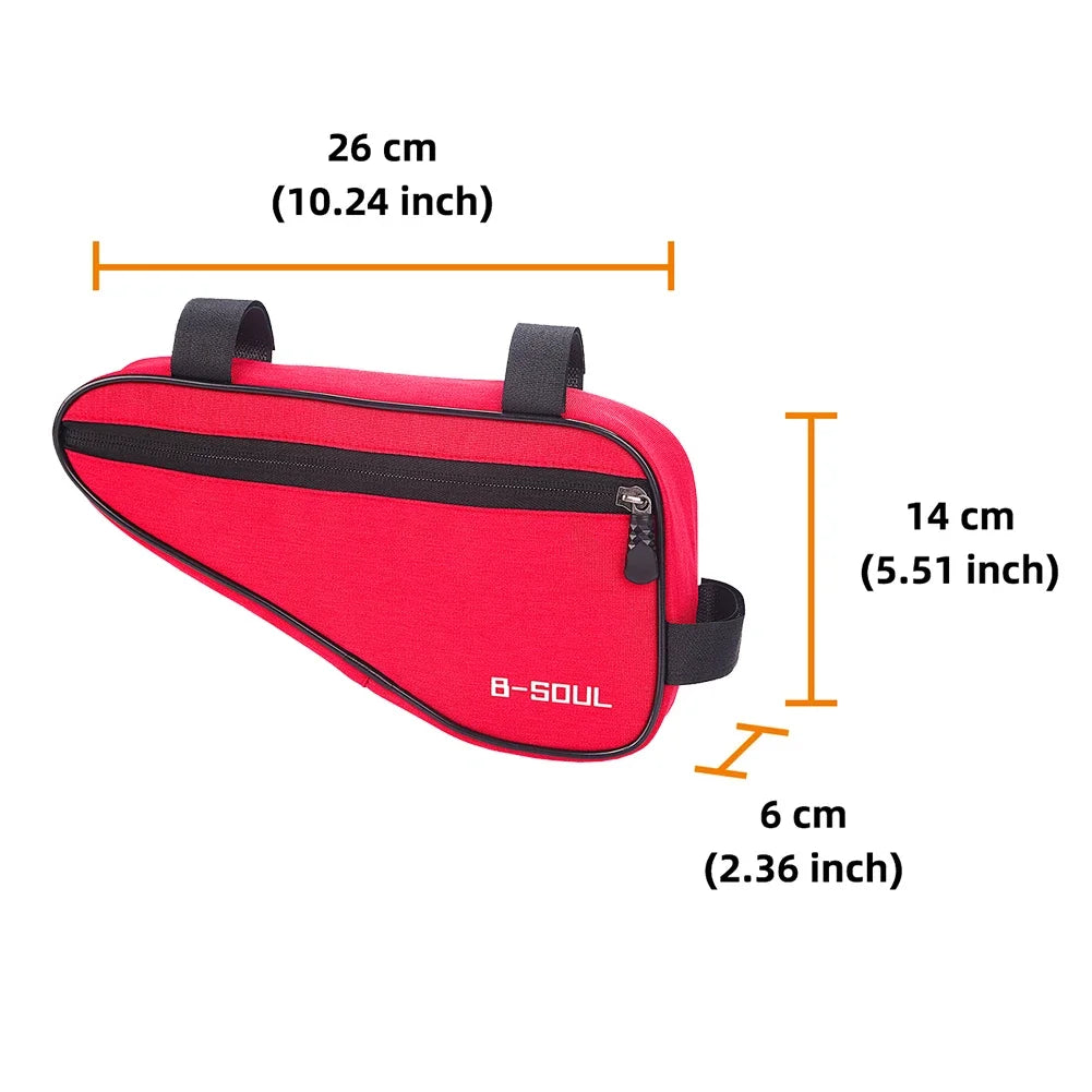 Fahrrad Rahmentasche für Mountainbike und Rennrad mit großer Kapazität