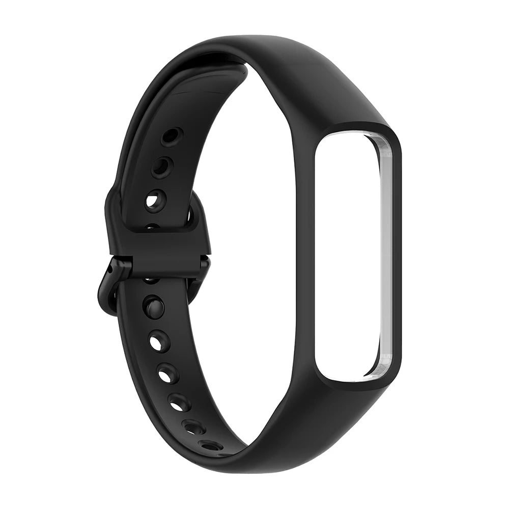 Silikonarmband 21 cm Unisex für Samsung Galaxy Fit 2 Ersatzarmband