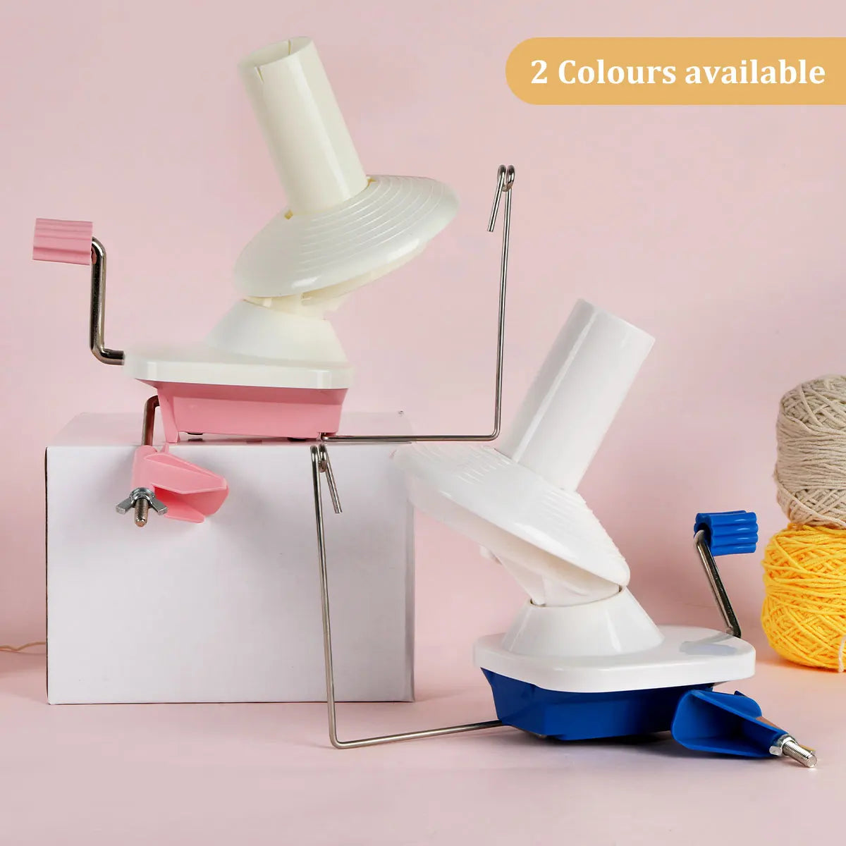 Handbetriebener Garnwickler aus Kunststoff für DIY Stricken und Nähen