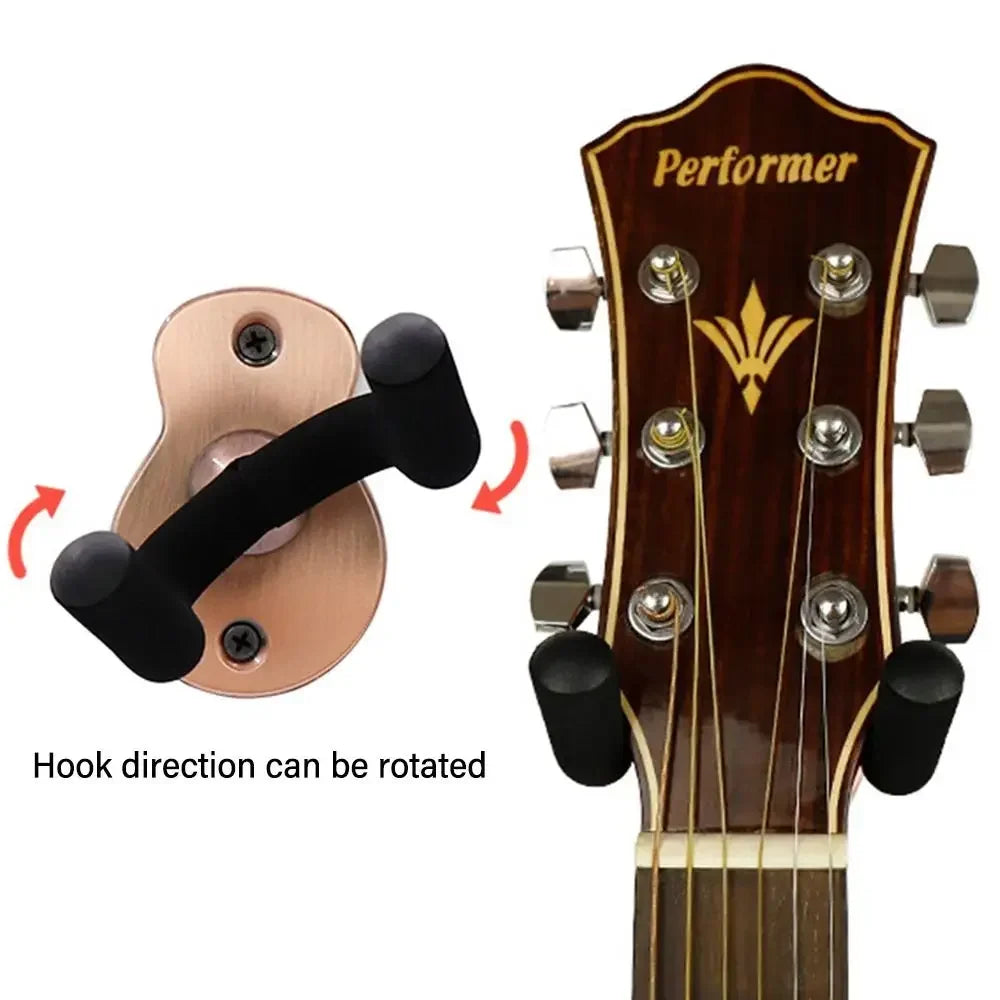 Universal Metall Wandhalterung Gitarre Aufhänger für E-Gitarre Ukulele