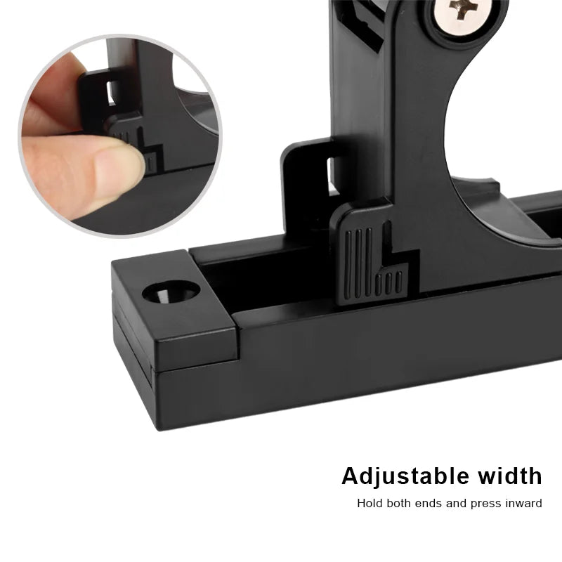 Verstellbarer Fahrrad Wandhalter für MTB Rennrad Indoor bis 2,8 Zoll Rohr