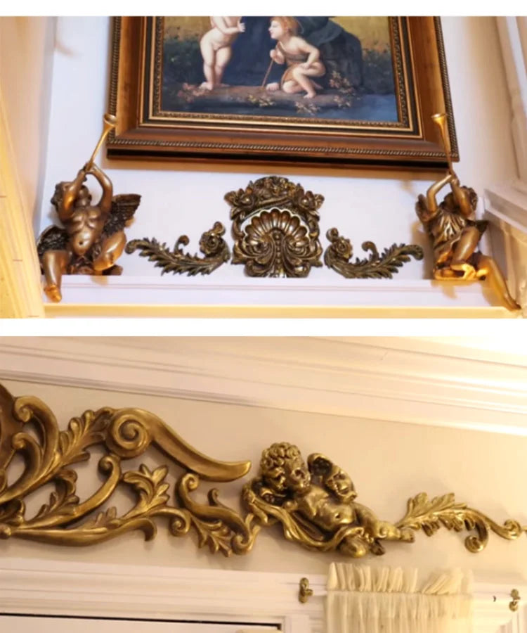 Holzmoebel Applikationen Wohnzimmer Dekoration NATUERLICHE Blumen