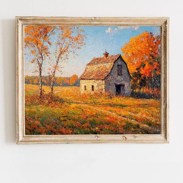 Stilvolles Leinwandbild Herbstliche Natur für Ihr Zuhause