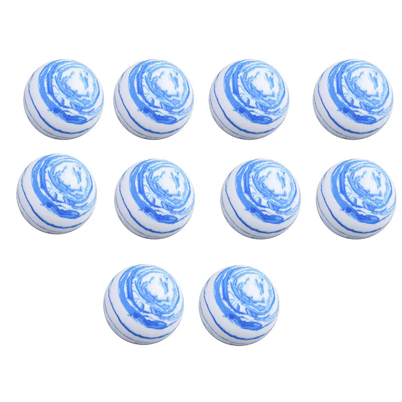 10er Set Indoor Golfbälle aus weichem EVA Schaum für Training