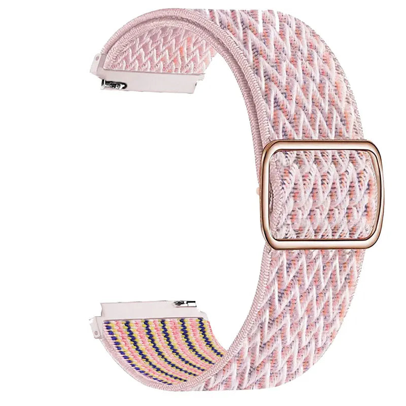 Atmungsaktives Nylon-Smartwatchband 22 mm verstellbar – Perfekt für Sport - Alltag