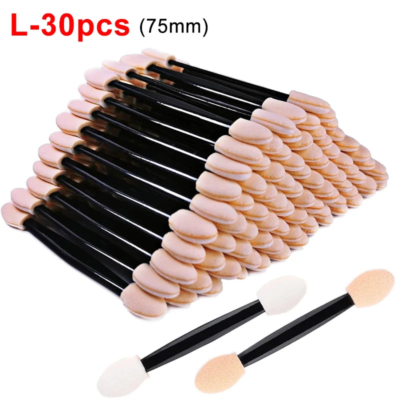 Praktische Einweg Lidschattenapplikatoren im 50er Set für präzises Make Up