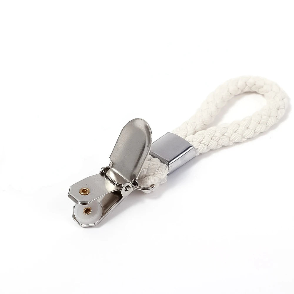 Praktische Handtuchclips mit Baumwollschlaufe und Metallklemme-Yabubestshop