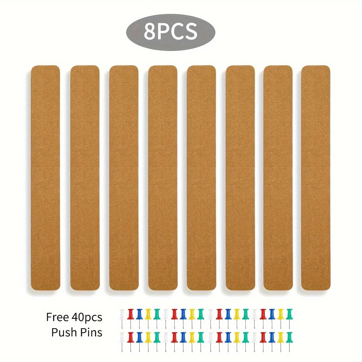 Selbstklebende Korktafelstreifen Pinnwandstreifen für Büro und Zuhause