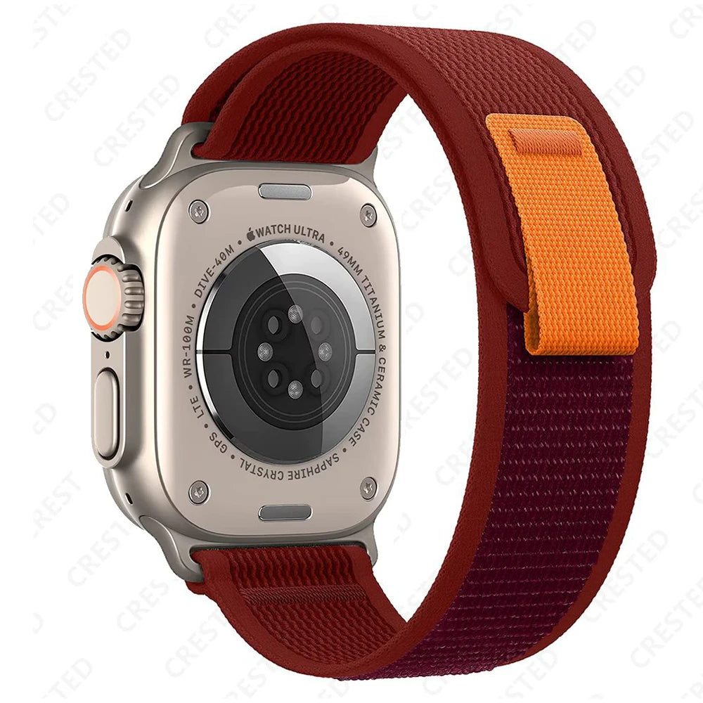Robustes Nylon Armband für Apple Watch Ultra und alle Serien
