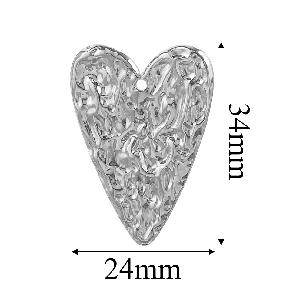 Edelstahl Gold Anhänger für individuellen DIY Schmuck