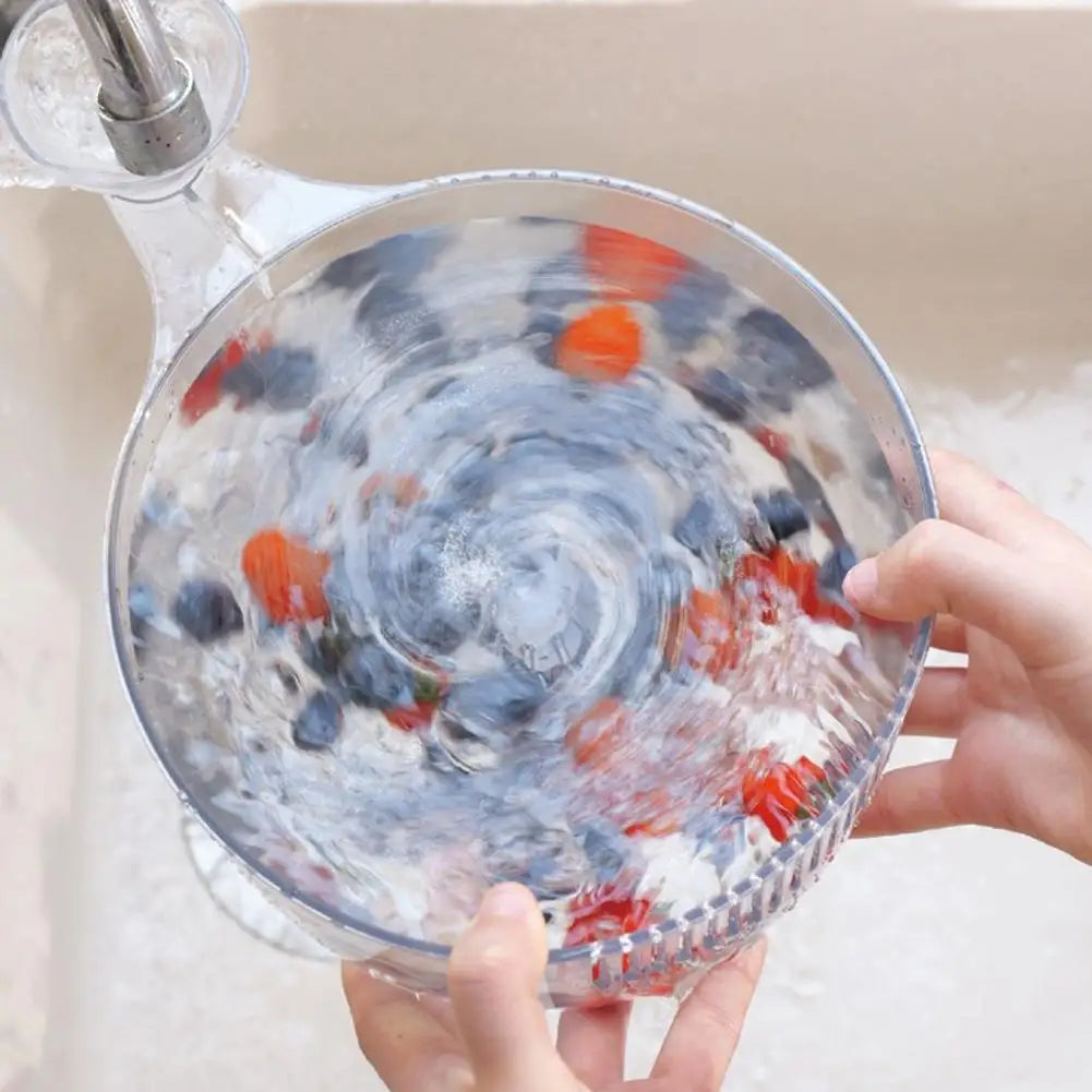 Automatische Obst und Gemüse Waschschüssel mit Sieb für Zuhause