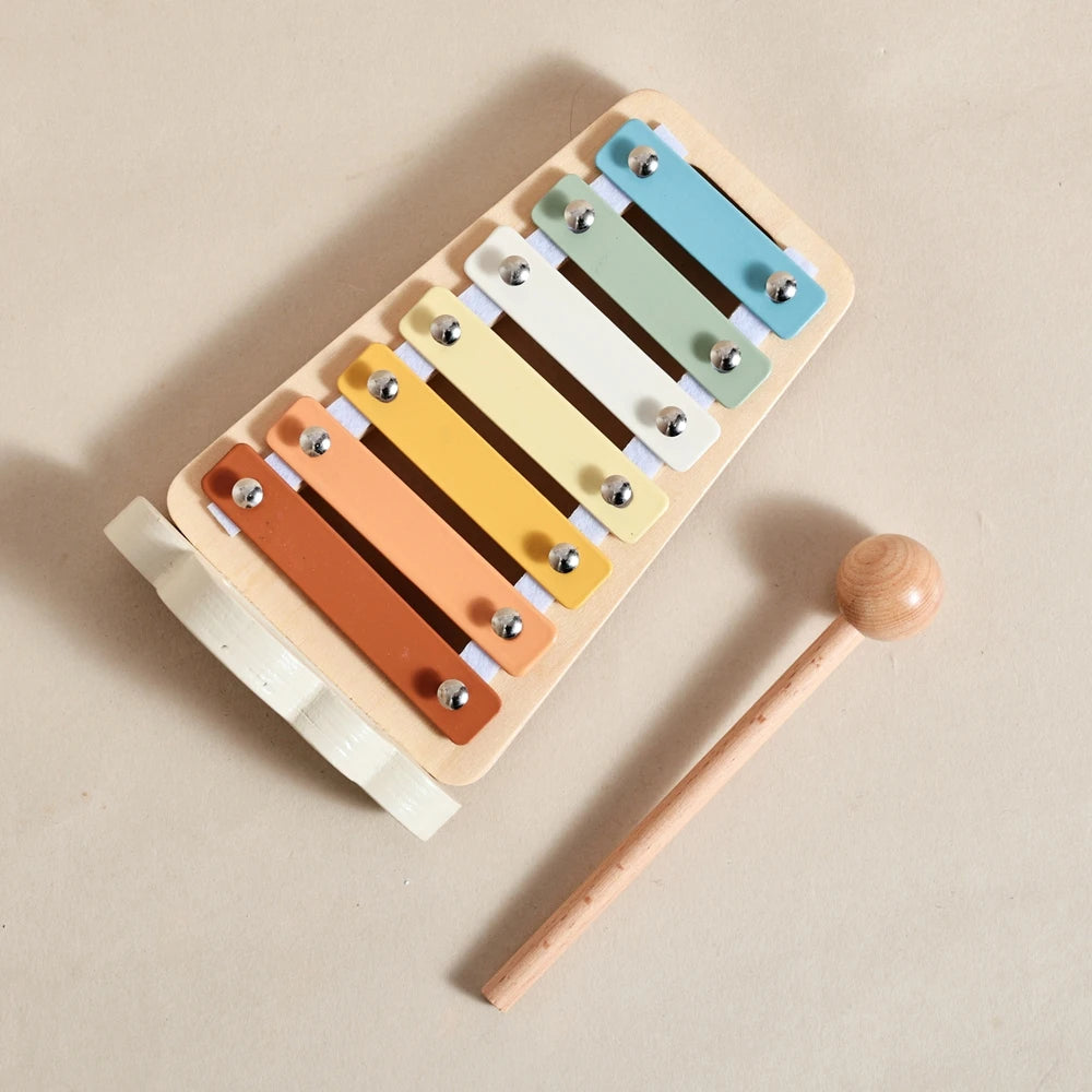 Pädagogisches Holzspielzeug Musikinstrumente für Babys