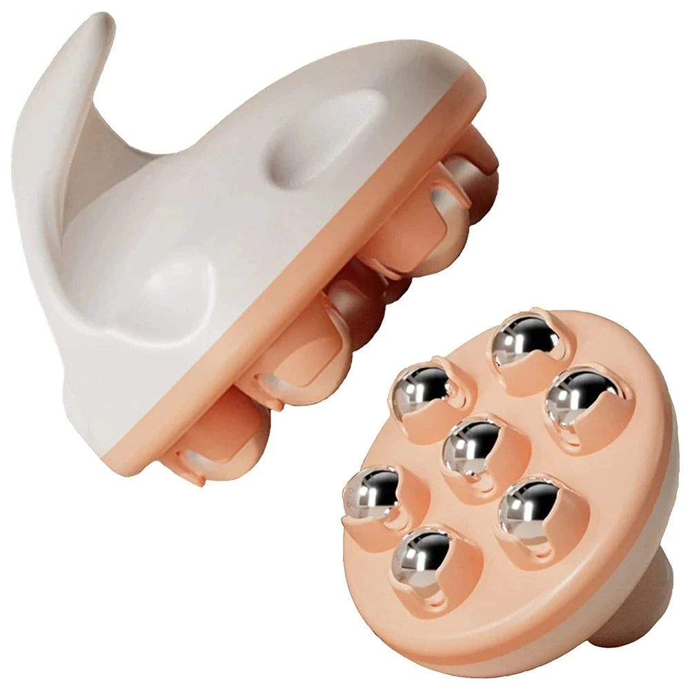 7 Kugel Handmassagegerät 360° Roller für Muskeln, Gesicht - Entspannung