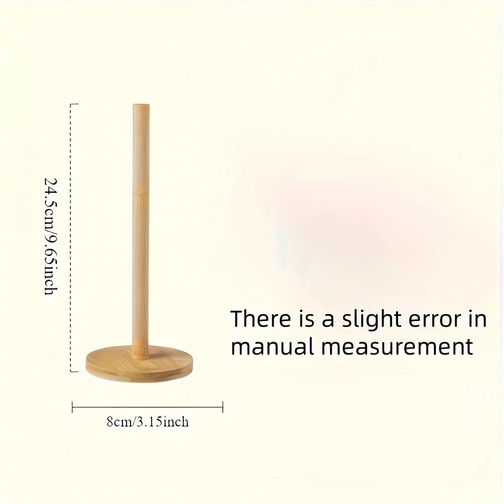 Bambus Papierhandtuchhalter Holzspender für Küche und Bad