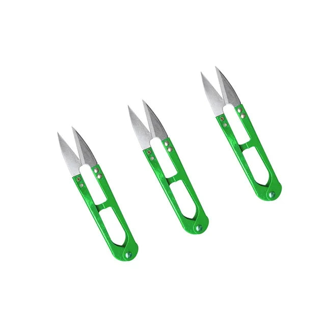 3er Set Mini Gartenscheren für präzises Schneiden von Pflanzen und Garn