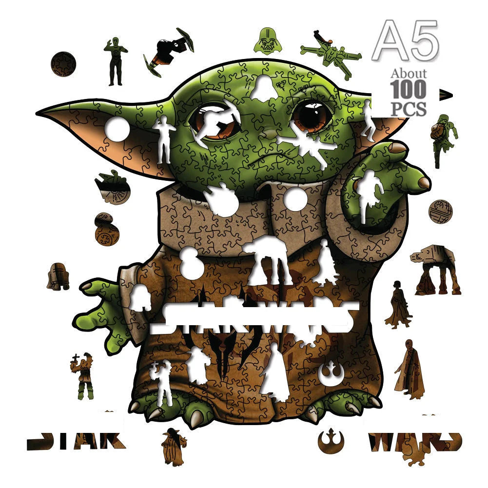 3D Holzpuzzle Tier Formen für Kinder und Erwachsene