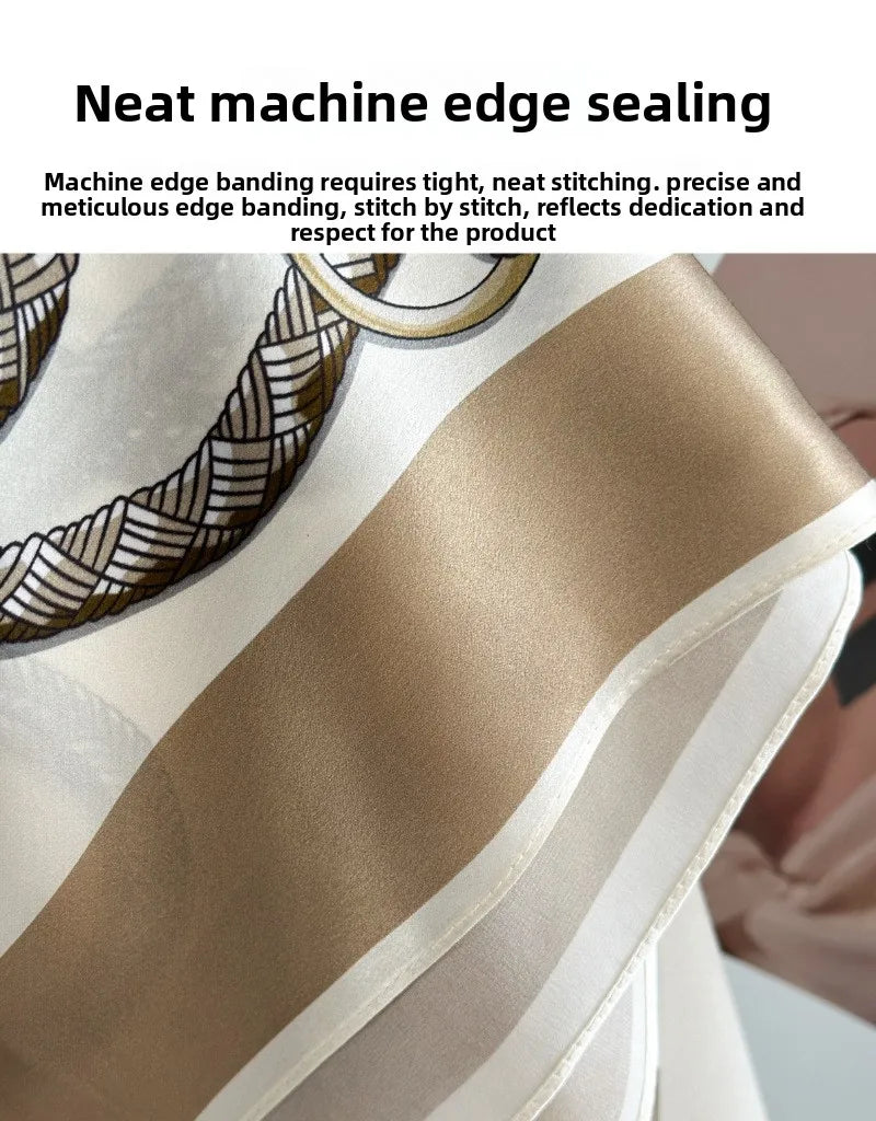 Vielseitiger Seidenschal für Damen aus Tussah-Seide-Yabubest - Home & More