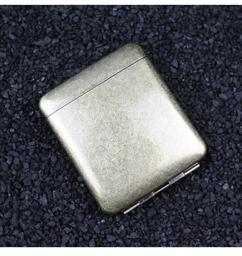 Metall Zigarettenetui mit Adler Muster für 20 Zigaretten