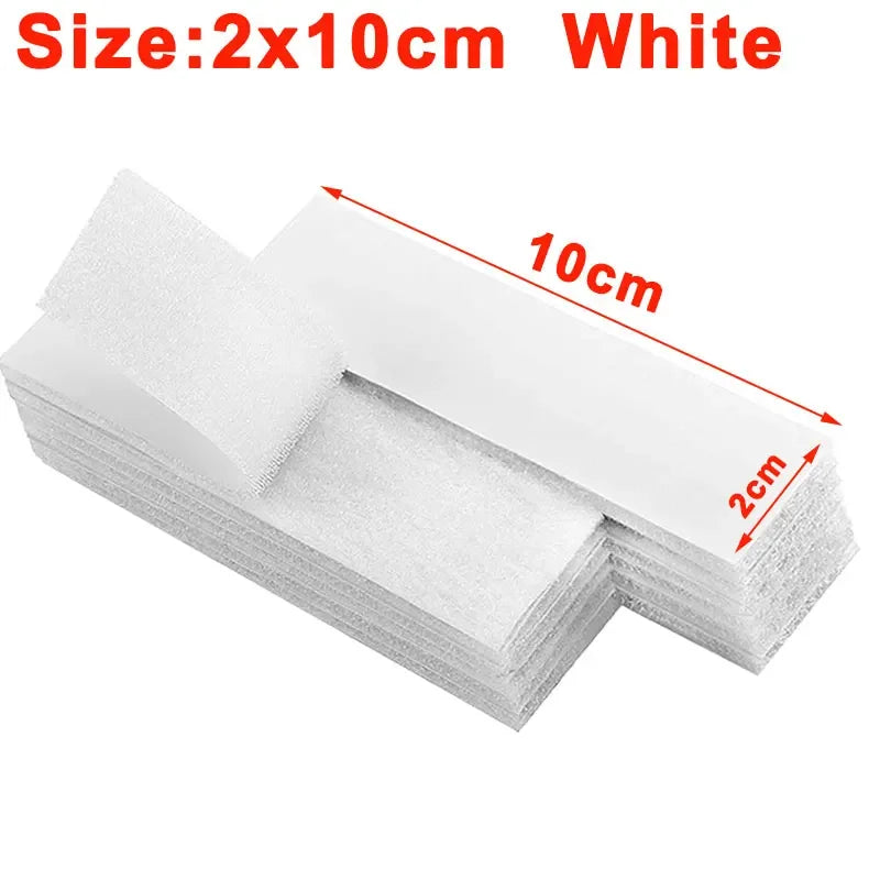 Starke selbstklebende Klettbandstreifen für festen Halt und Ordnung