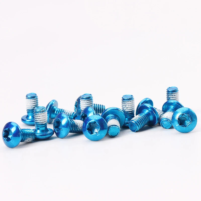 12x MTB Bremsscheibenschrauben M5x10mm Edelstahl – Sicher - langlebig