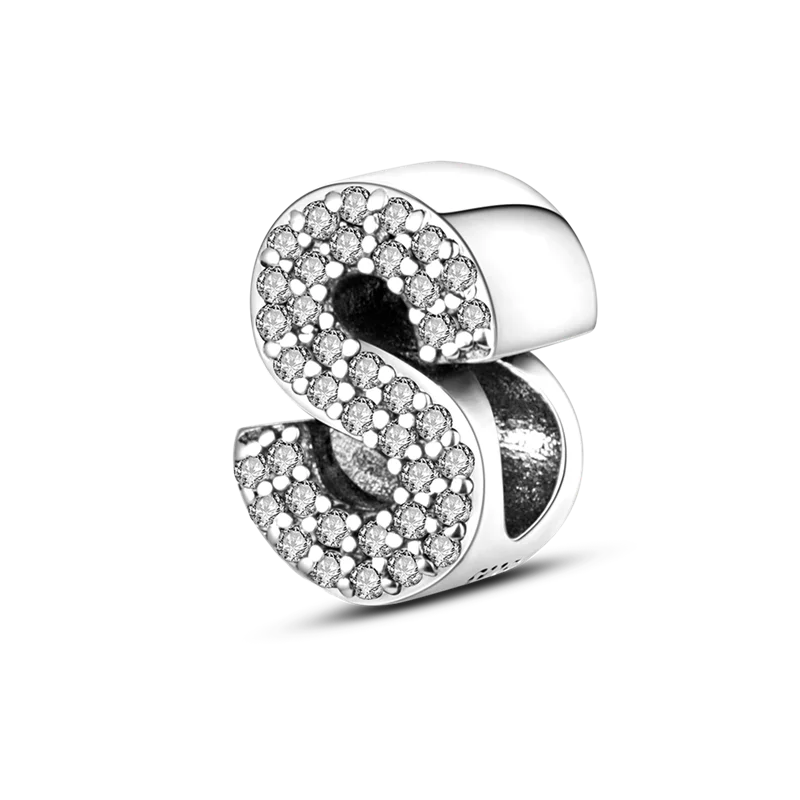 925 Sterling Silber Charm mit rosa Schmetterling - leuchtenden Glühwürmchen