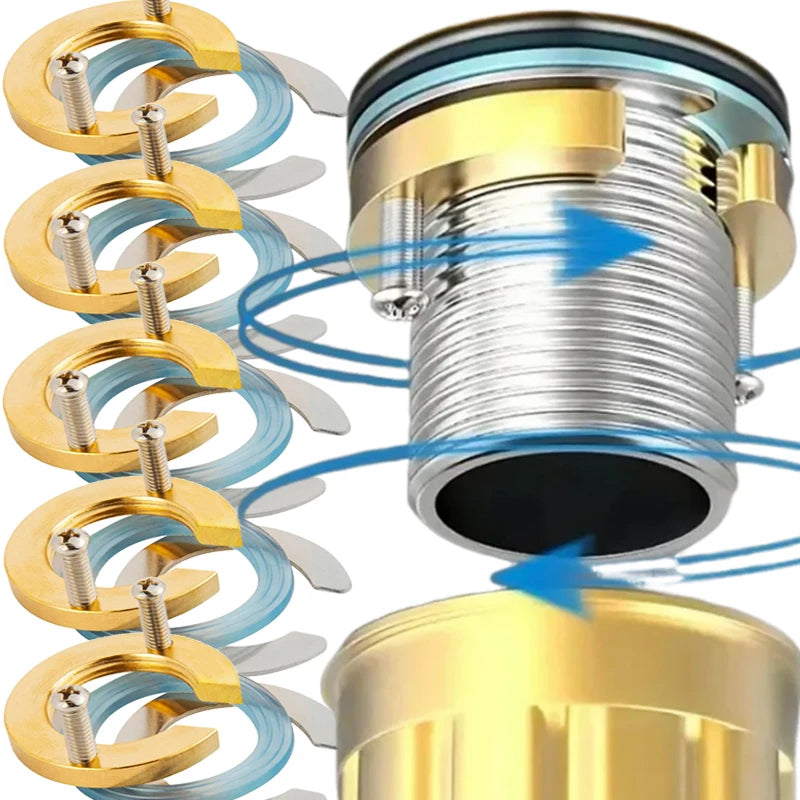 Wasserhahn Kontermutter Fixier Set – Sicherung für Küche Bad Waschbecken