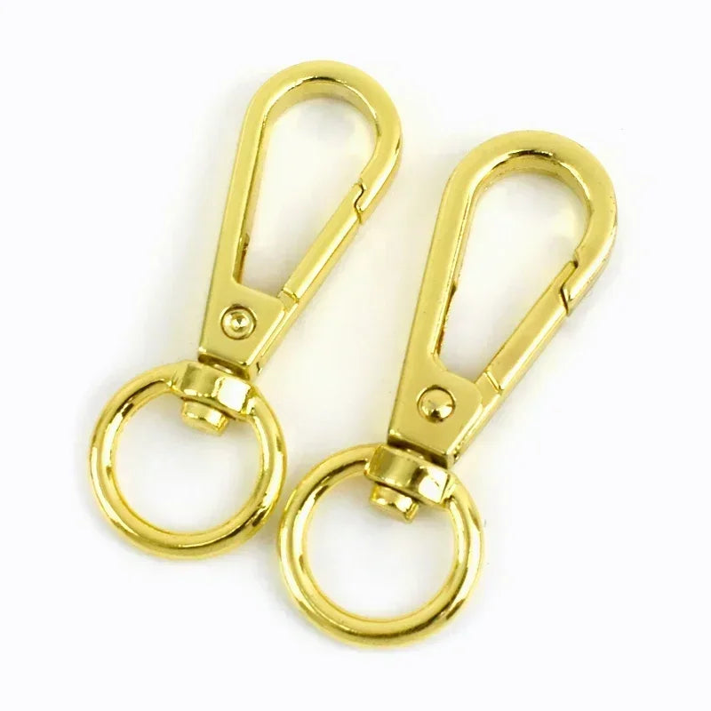 13x50mm Metall Karabiner Clips Schnallen Schlüsselringe 5 10 20 Stück