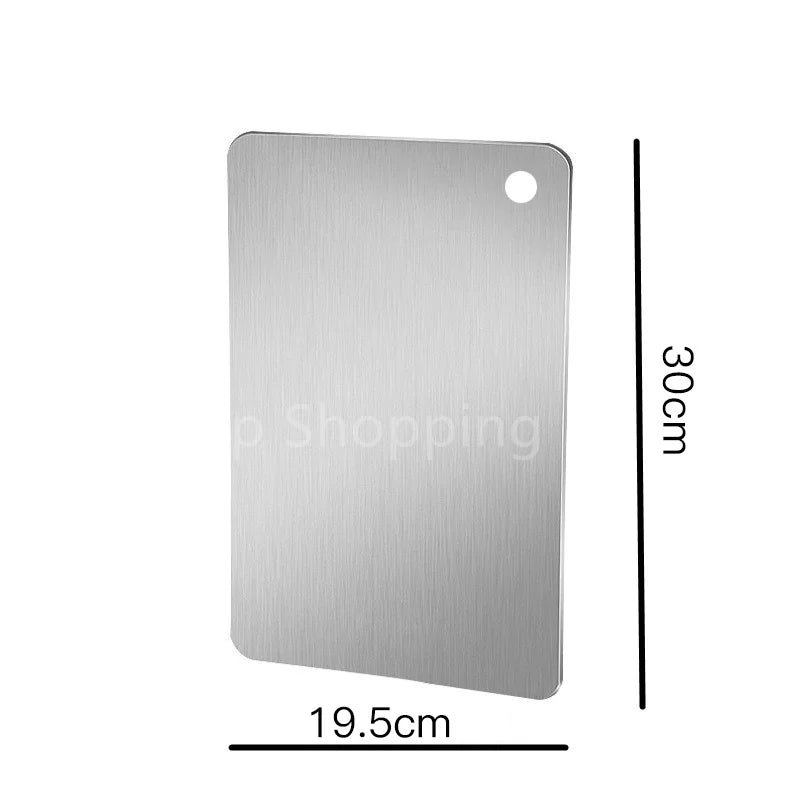 Edelstahl Schneidebrett Set mit mehreren Größen und leicht zu reinigen