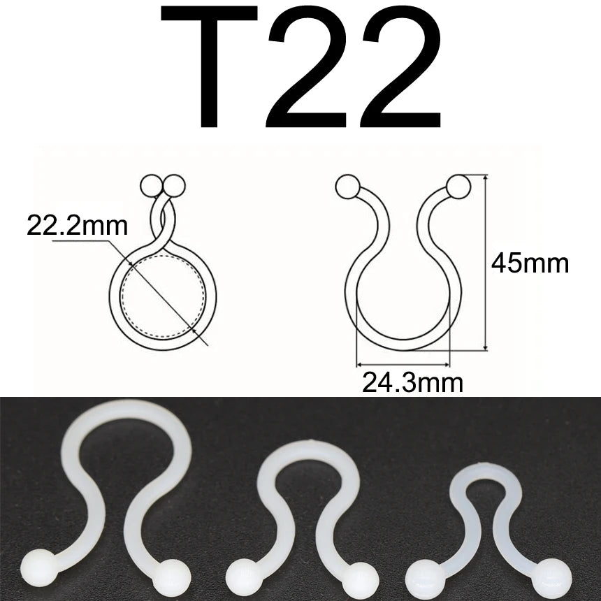 Praktische wiederverwendbare Kabelclips aus Kunststoff für Ordnung
