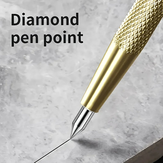 Präzisions Diamant-Anreißstift für Glas, Fliesen, Metall - Holz