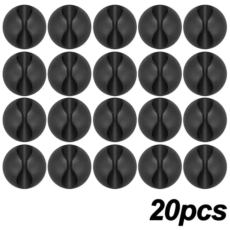 Mini Kabel Wickler Organizer USB Ladekabel Clips Set 5 oder 50 Stück