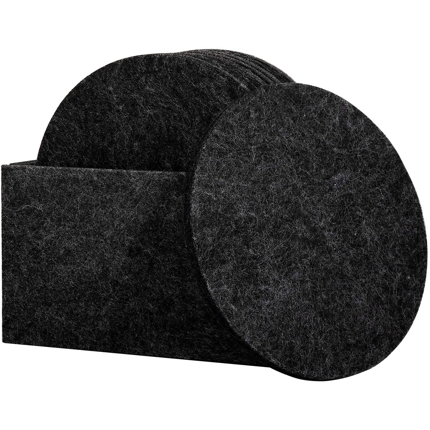 Runde Filz Untersetzer Hitzebeständige Tasse Matte für Esstisch