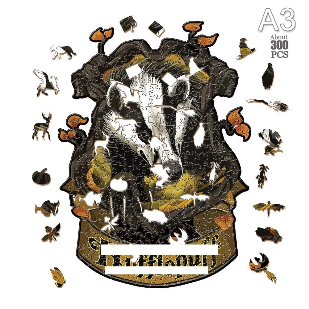 3D Holzpuzzle Tier Formen für Kinder und Erwachsene