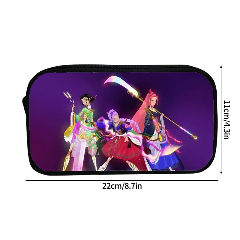 Großes mehrschichtiges Kpop Demon Hunt Federmäppchen für Schüler