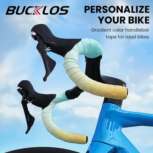 BUCKLOS Farben Fahrradlenkerband Komfortable rutschfeste Rennradlenkerbänder Rennrad Drop Bar Tape Fahrradteile - Yabubest - Home & More