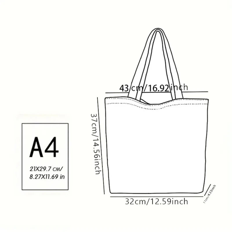 Modische wiederverwendbare Einkaufstasche mit Katzenmotiv