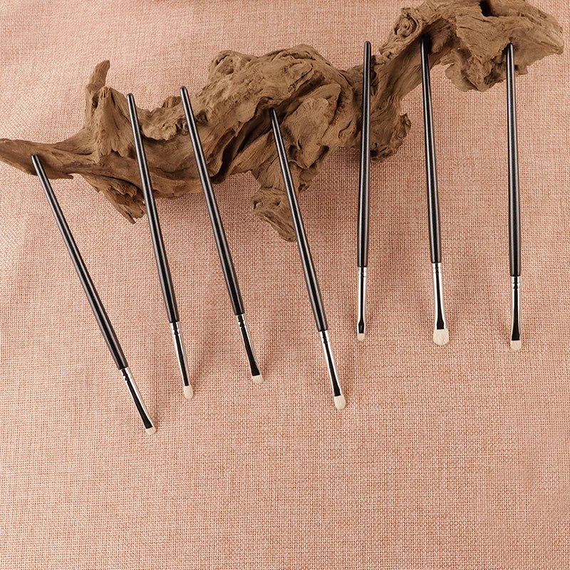 Ponyhaar Präzisionspinsel für Lidschatten Eyeliner Lippen - Exaktes Make-up