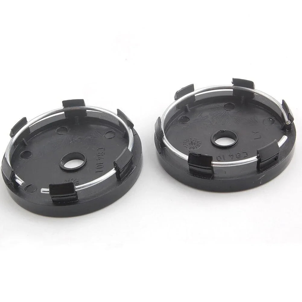 4 Stück Universal Auto Radnabenmittenkappen 60 mm Felgenabdeckung