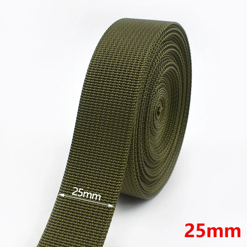 10 Meter Gurtband Polyester Nylon 20 50mm zum Nähen und Basteln