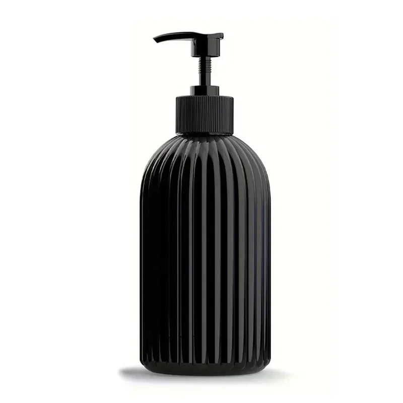 500ml Kunststoff Nachfüllflasche für Shampoo Lotion Duschgel Bad Reise