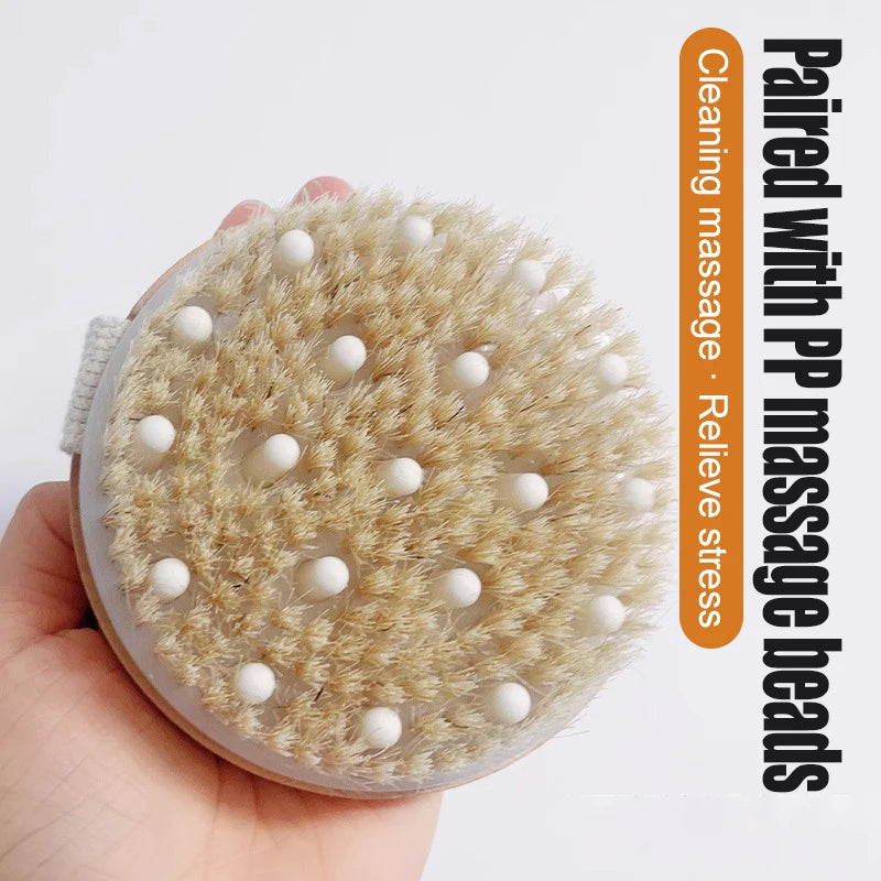 Ergonomische Duschbürste für sanfte Massage und gründliche Reinigung